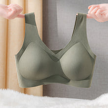 Cargar imagen en el visor de la galería, High Support Sports Bra Supportive V-Neck Wireless Sports Bras