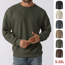 Cargar imagen en el visor de la galería, Men's Winter Sweater Loose Round Neck Thickened Sweater