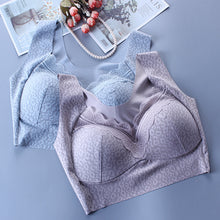 Cargar imagen en el visor de la galería, Women's Thin Wireless Side Push Up Large Size Bra