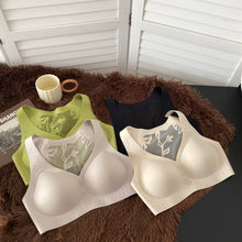 Cargar imagen en el visor de la galería, Women's Seamless Deep V Hollow Vest Bra