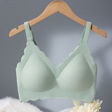 Cargar imagen en el visor de la galería, Women's Summer Thin No Steel Ring Underwear Gathered Seamless Full-Coverage T-Shirt Bra