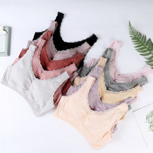 Cargar imagen en el visor de la galería, Women's Pure Cotton Buckleless Breathable Sports Bra