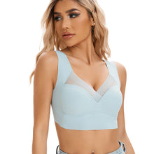Cargar imagen en el visor de la galería, Integrated Fixed Cup GluE-free Plus Size Sports Bra