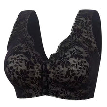 Cargar imagen en el visor de la galería, Front button thin section no steel ring breathable underwear