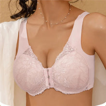 Cargar imagen en el visor de la galería, Front Closure Push Up Seamless Women's Extra-Elastic Breathable Wireless Brassiere