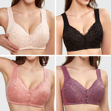 Cargar imagen en el visor de la galería, Sports Bra Women Ribbed Seemless Top Back Smoothing Plus Size