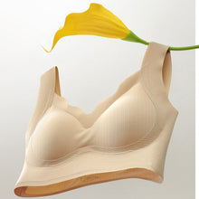 Cargar imagen en el visor de la galería, Women's Fixed Cup Push-up Wireless Breathable Sports Tank Top Bra