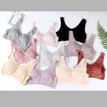 Cargar imagen en el visor de la galería, Women's Pure Cotton Buckleless Breathable Sports Bra