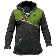Cargar imagen en el visor de la galería, V-hals Kleur Gebreide Coltrui Sweater
