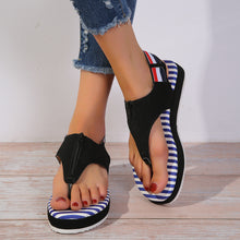 Cargar imagen en el visor de la galería, Ladies Casual Thick Soled Flip Flops