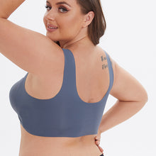 Cargar imagen en el visor de la galería, Integrated Fixed Cup GluE-free Plus Size Sports Bra