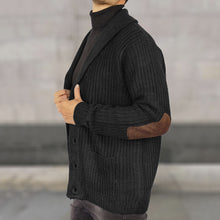 Cargar imagen en el visor de la galería, Men Long Sleeve Loose Cardigan Turn-down Collar Coat