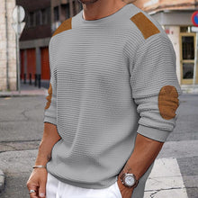 Cargar imagen en el visor de la galería, Men's Sweater Knitting Knitwear Sweatshirt Crew - Neck Easy Care
