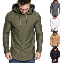 Cargar imagen en el visor de la galería, Men's Long Sleeve Fashion Hoodie