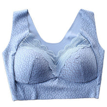 Cargar imagen en el visor de la galería, Women's Thin Wireless Side Push Up Large Size Bra
