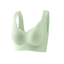 Cargar imagen en el visor de la galería, Women's Fixed Cup Push-up Wireless Breathable Sports Tank Top Bra