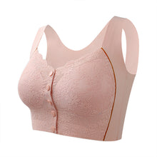 Cargar imagen en el visor de la galería, Women's Front Button No Steel Ring Breathable Bra