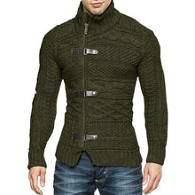 Cargar imagen en el visor de la galería, Men's Round Neck Sweater Casual Knitted Sweater