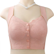 Cargar imagen en el visor de la galería, Women's Front Button No Steel Ring Breathable Bra