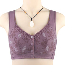 Cargar imagen en el visor de la galería, Women's wireless wide shoulder plus size bra