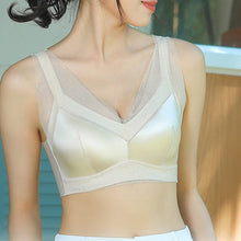 Cargar imagen en el visor de la galería, Women's Satin Mesh Comfortable Wireless Bra