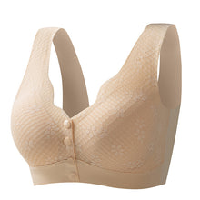 Cargar imagen en el visor de la galería, Women's Front Button Wireless Large Size Tank Top Bra