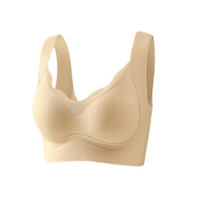 Cargar imagen en el visor de la galería, Women's Fixed Cup Push-up Wireless Breathable Sports Tank Top Bra