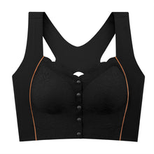 Cargar imagen en el visor de la galería, Women's Front Button No Steel Ring Breathable Bra