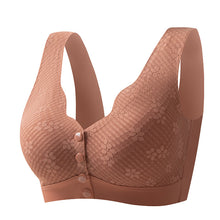 Cargar imagen en el visor de la galería, Women's Front Button Wireless Large Size Tank Top Bra
