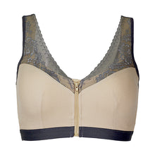 Cargar imagen en el visor de la galería, Front Button Wireless Breathable Sleeping Bra Sports Bra