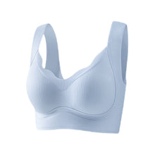 Cargar imagen en el visor de la galería, Women's Fixed Cup Push-up Wireless Breathable Sports Tank Top Bra