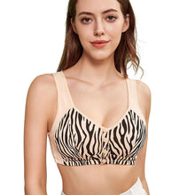 Cargar imagen en el visor de la galería, New Printed Soft Cotton Front Button Large Size Underwear