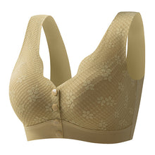 Cargar imagen en el visor de la galería, Women's Front Button Wireless Large Size Tank Top Bra