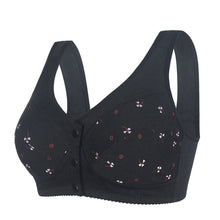 Cargar imagen en el visor de la galería, Ladies Soft Cotton Thin Cup Front Button Underwear