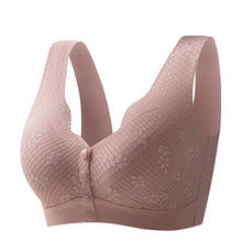 Cargar imagen en el visor de la galería, Women's Front Button Wireless Large Size Tank Top Bra