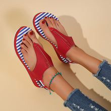 Cargar imagen en el visor de la galería, Ladies Casual Thick Soled Flip Flops