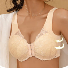 Cargar imagen en el visor de la galería, Front Closure Push Up Seamless Women's Extra-Elastic Breathable Wireless Brassiere
