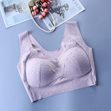 Cargar imagen en el visor de la galería, Women's Thin Wireless Side Push Up Large Size Bra