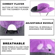 Cargar imagen en el visor de la galería, UV Protection Foldable Sun Hat