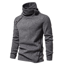 Cargar imagen en el visor de la galería, Men's Ribbed Knit Zipper Plain Stand Collar Pullover Sweater