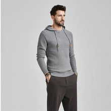 Cargar imagen en el visor de la galería, Winter Men's Hoodie Drawstring Sweatshirt Slim Hood Sweatshirt