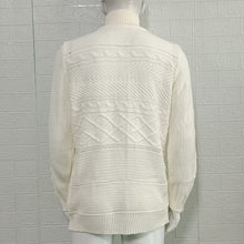 Cargar imagen en el visor de la galería, Men's Round Neck Sweater Casual Knitted Sweater