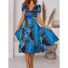 Load image into Gallery viewer, Envío gratis🔥Vestido bohemio de manga corta - España