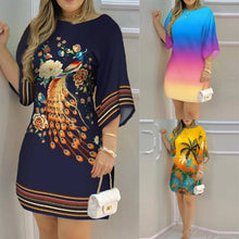 Cargar imagen en el visor de la galerĆa, Nuevo vestido estampado de moda verano 2024 - EspaƱa