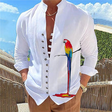 Load image into Gallery viewer, 2024 Camisa de manga larga con cuello estampado - EspaƱa