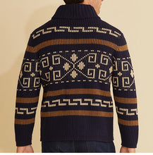 Cargar imagen en el visor de la galería, Sweater Big Cardigan Zip Up Knit