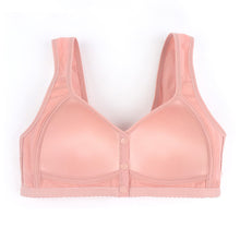 Cargar imagen en el visor de la galería, Ladies middle-aged and elderly shaped front button bra