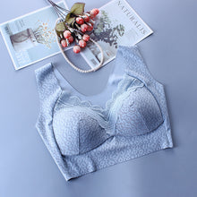 Cargar imagen en el visor de la galería, Women's Thin Wireless Side Push Up Large Size Bra