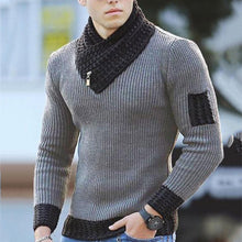 Cargar imagen en el visor de la galería, Men Turtleneck Winter Warm Cotton Pullovers Sweaters
