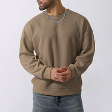 Cargar imagen en el visor de la galería, Men's Winter Sweater Loose Round Neck Thickened Sweater